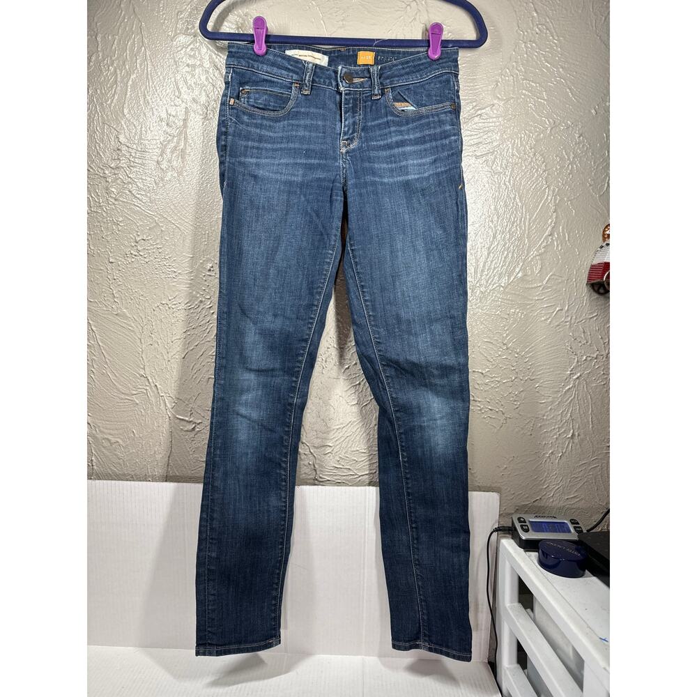 Anthropologie Pilcro And The Letterpress Jean Women 26 Blue Denim Pant 26x29